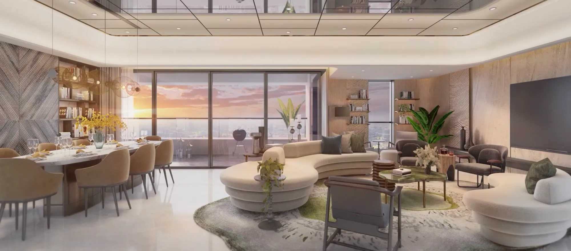 Living and Dining Area