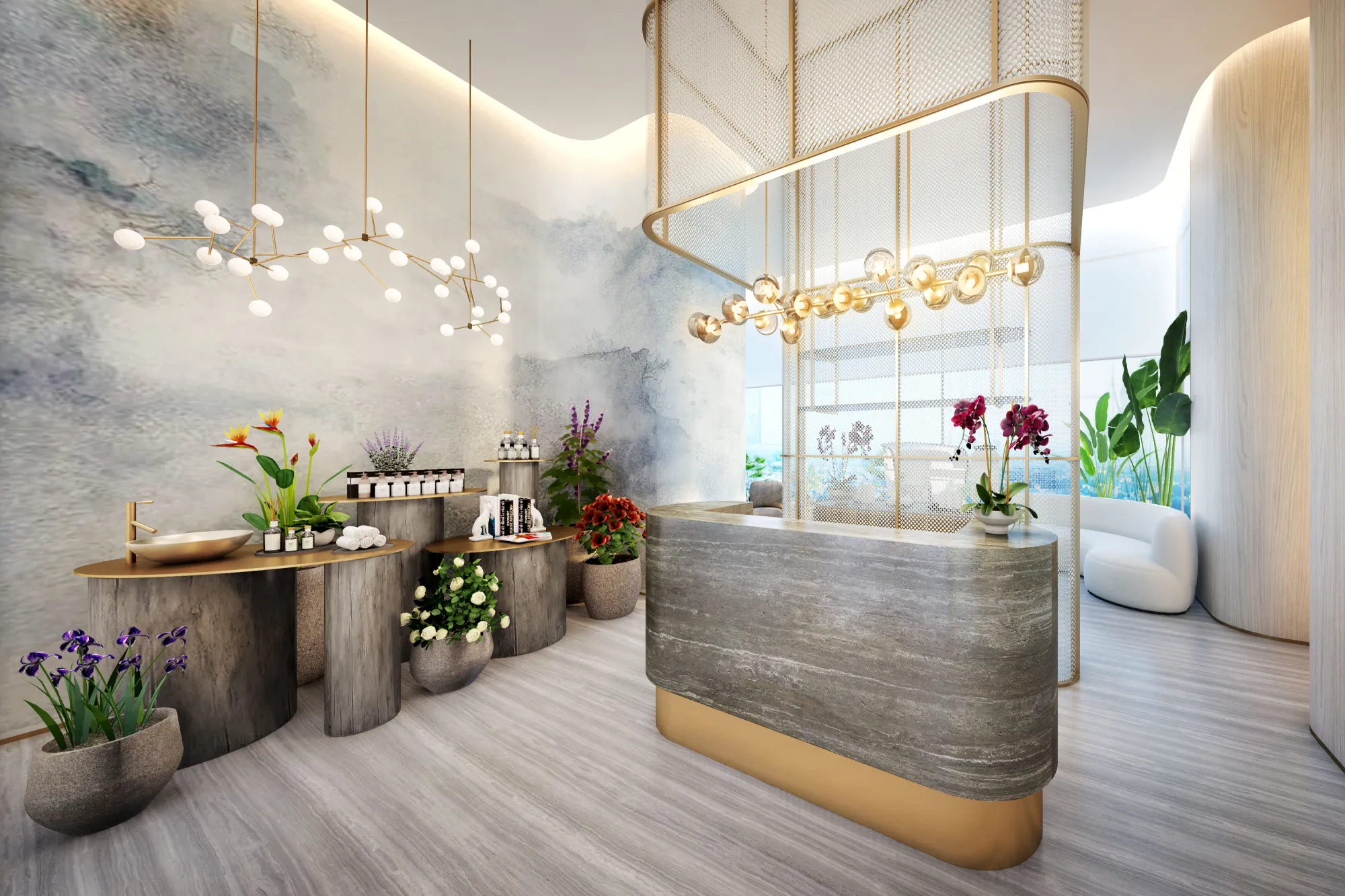 Spa Salon Reception